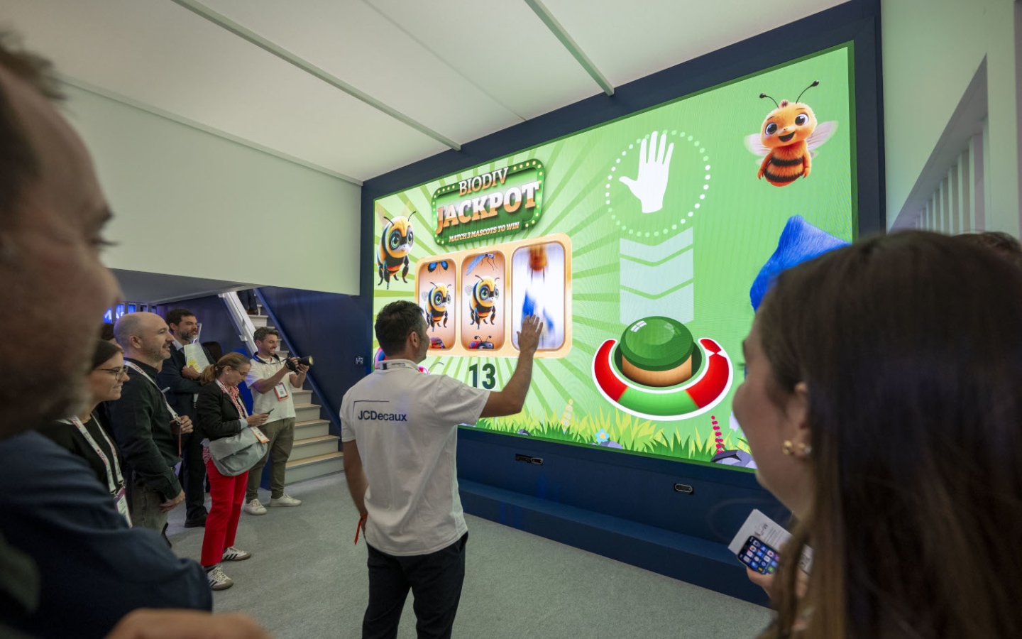 JCDecaux - Vivatech - Ecran immersif