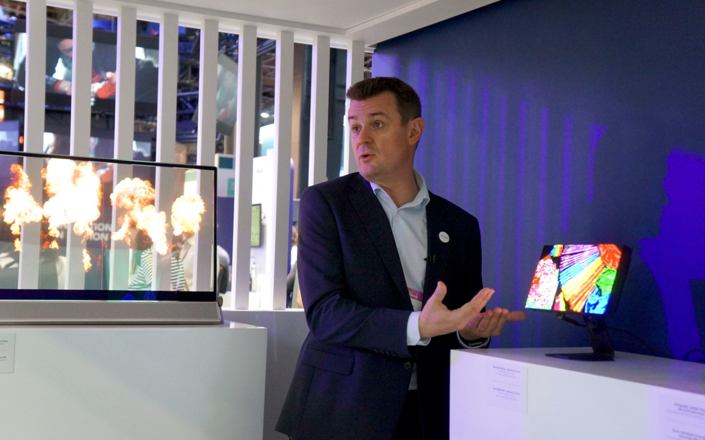 JCDecaux - Vivatech - Ecran micro-led - Thomas Morel